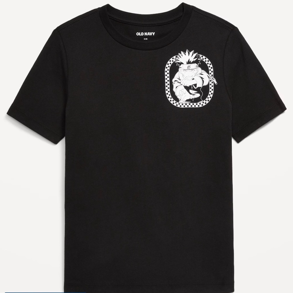 NWT Naruto Gender-Neutral Graphic T-Shirt for Kids sz 6/7 - Picture 1 of 2